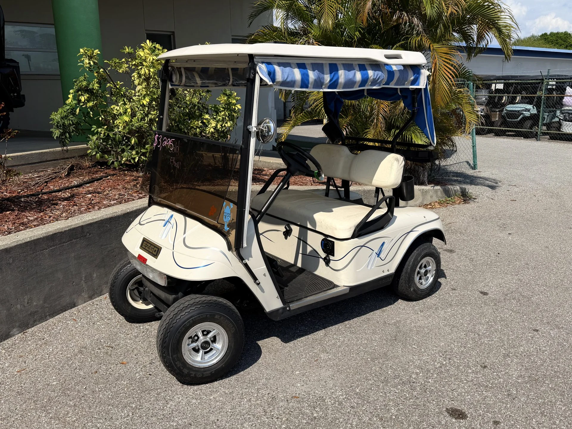 2005 E Z GO TXT 2 Passenger Lithium Golf Cart for Sale (1)