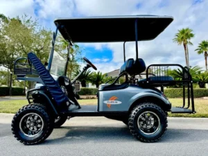2017 E Z GO Express S4 Clays Limited Edition Golf Cart for Sale (10)