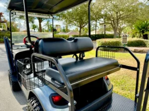 2017 E Z GO Express S4 Clays Limited Edition Golf Cart for Sale (3)
