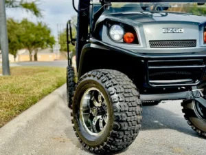 2017 E Z GO Express S4 Clays Limited Edition Golf Cart for Sale (7)