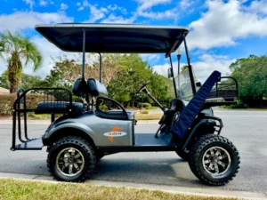 2017 E Z GO Express S4 Clays Limited Edition Golf Cart for Sale (8)