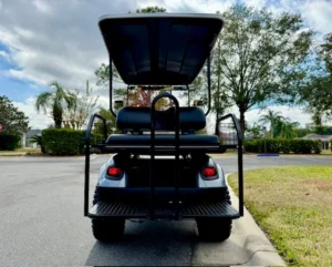 2017 E Z GO Express S4 Clays Limited Edition Golf Cart for Sale (9)