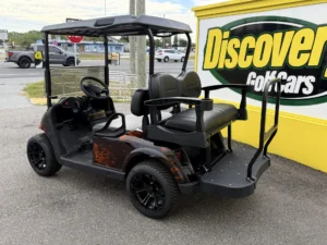 2020 E Z GO RXV Elite Lithium Custom Flame Golf Cart for Sale104 (2)