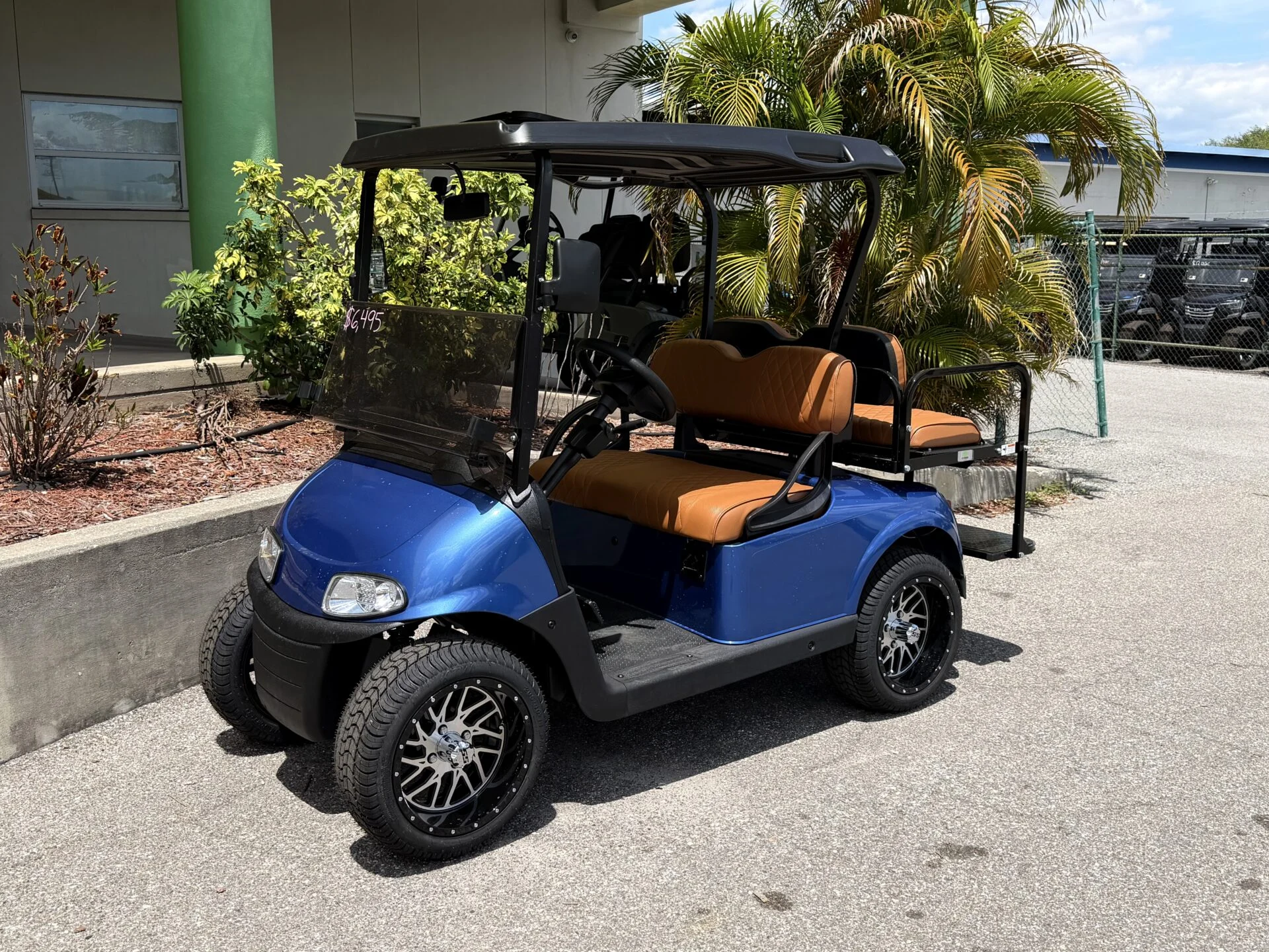 2020 E Z GO RXV Elite Lithium Golf Cart for Sale Coastal Blue133 (1)