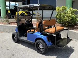 2020 E Z GO RXV Elite Lithium Golf Cart for Sale Coastal Blue133 (2)
