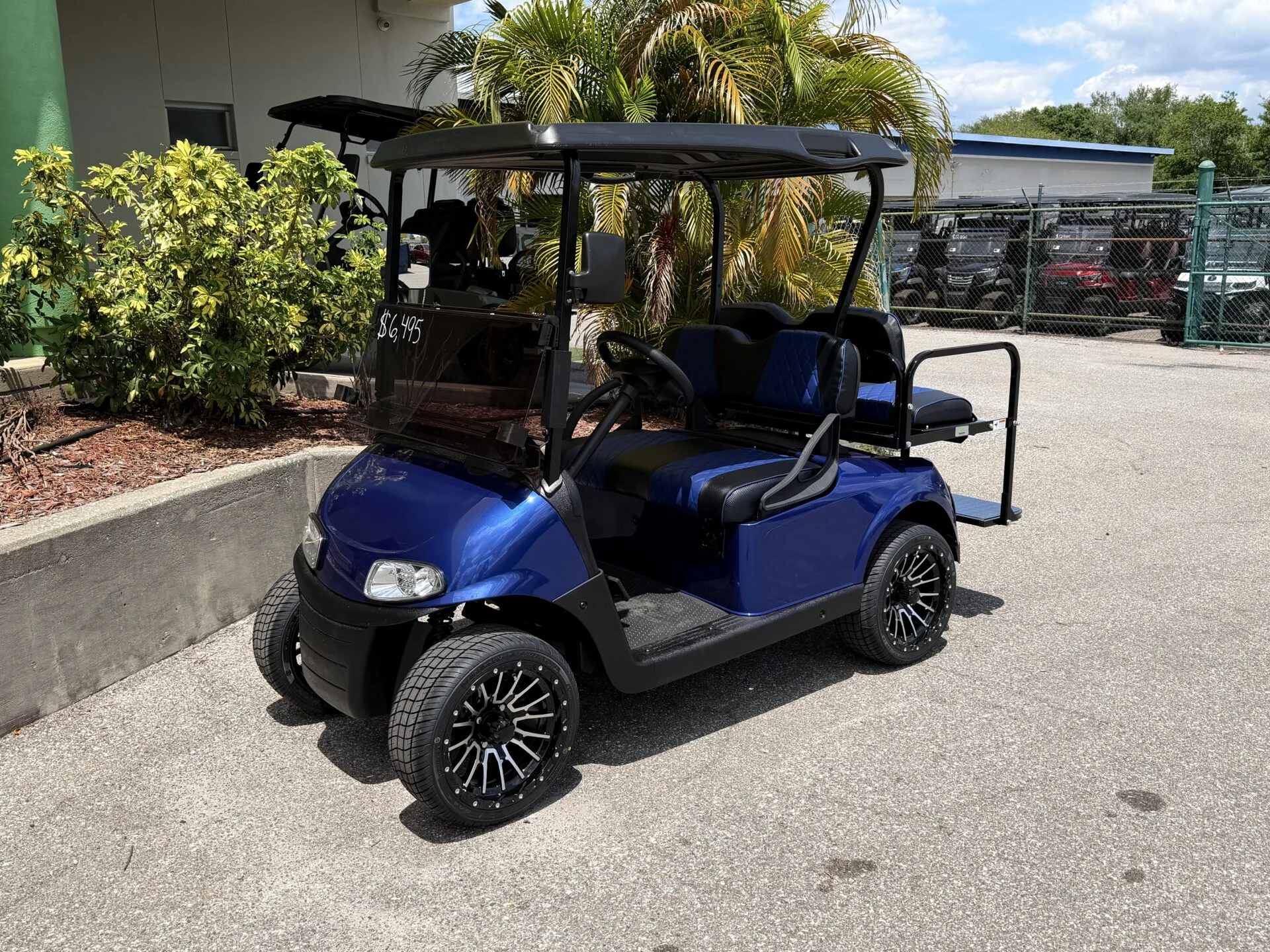 2020 E Z GO RXV Elite Lithium Golf Cart for Sale (Electric Blue) (1)