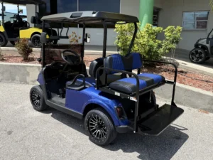 2020 E Z GO RXV Elite Lithium Golf Cart for Sale (Electric Blue) (2)