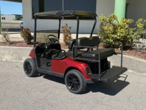 2020 E Z GO RXV Elite Lithium Golf Cart for Sale (Inferno Red)276 (2)