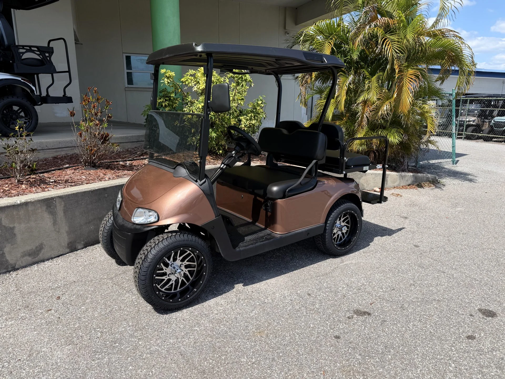 2020 E Z GO RXV Elite Lithium Golf Cart for Sale Rose Gold (1)