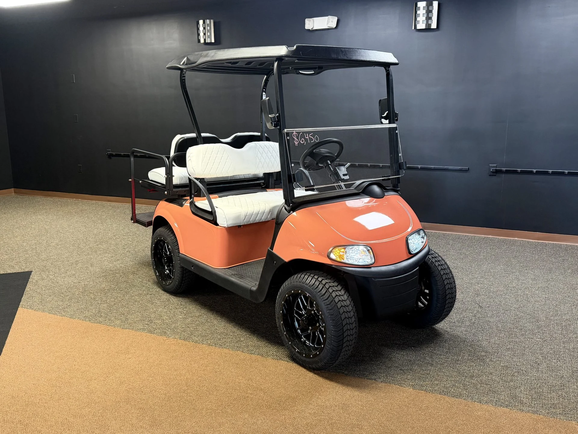 2020 E Z GO RXV Elite Lithium Golf Cart for Sale (Salmon)221 (1)