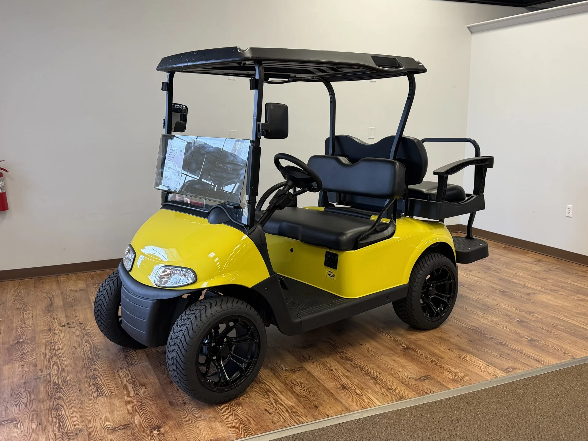 2020 E Z GO RXV Elite Lithium Golf Cart for Sale (Yellow) (1)