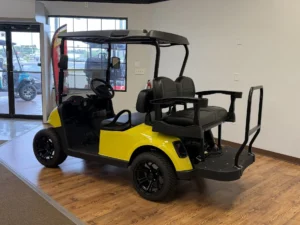 2020 E Z GO RXV Elite Lithium Golf Cart for Sale (Yellow) (2)