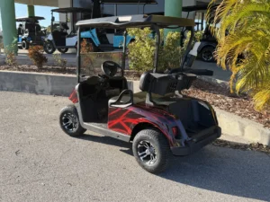 2020 E Z GO RXV Elite Lithium Red Streaker Golf Cart for Sale (Red Streaker)276 (2)