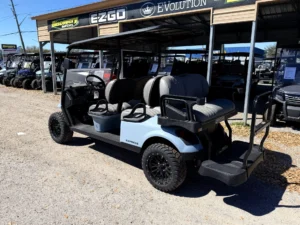 2025 E Z GO L6 Elite Lithium Golf Cart for Sale (Ocean Gray)266 (2)