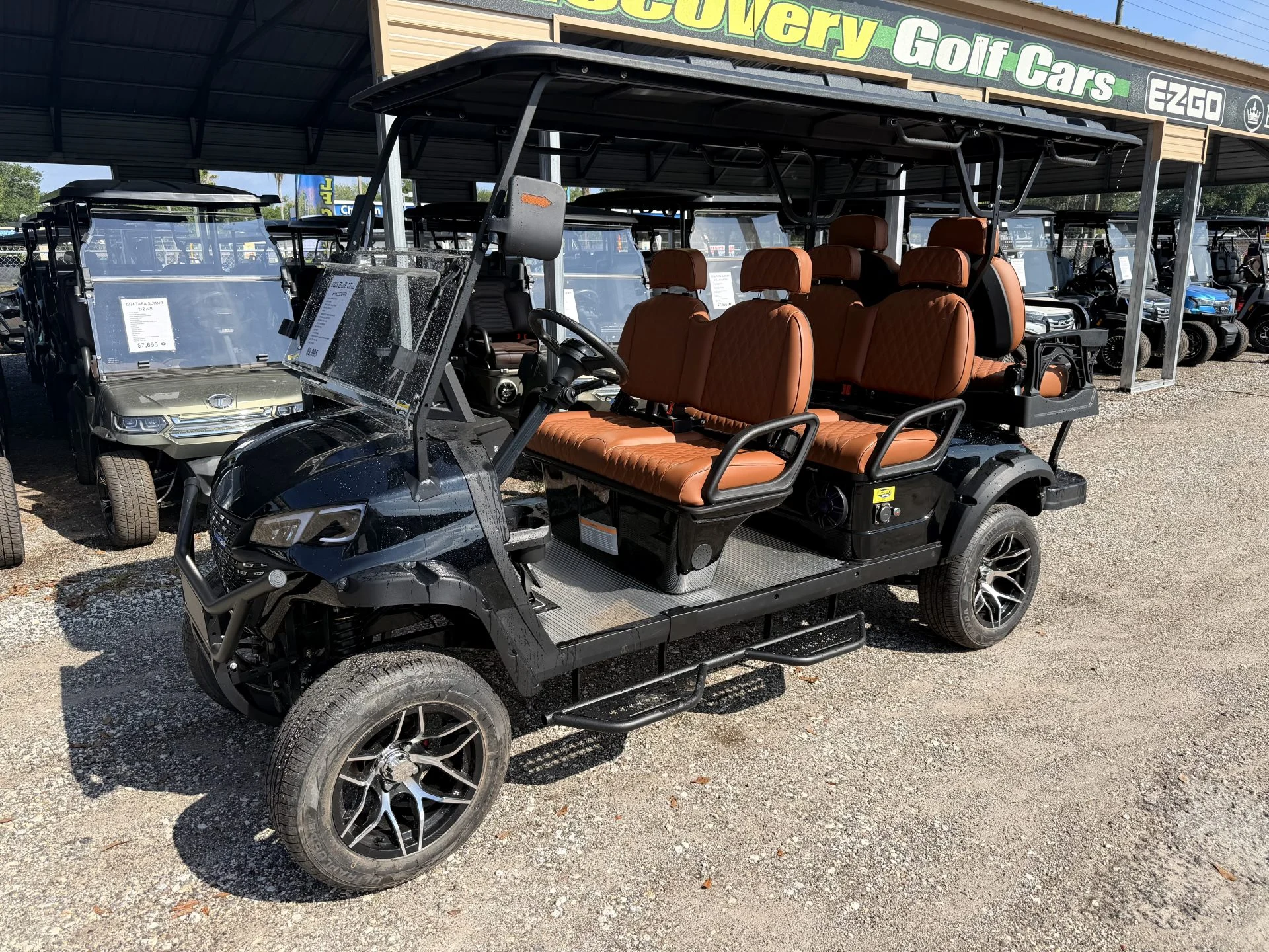 2026 Blue Cell 6 Lithium Golf Cart for Sale (Black) (1)