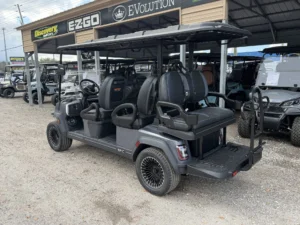 2026 Epic E60FX Metallic Charcoal 6 Passenger Lithium Golf Cart for Sale290 (2)