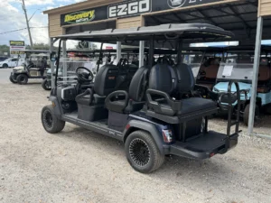 2026 Epic E60FX Metallic Midnight 6 Passenger Lithium Golf Cart for Sale291 (2)
