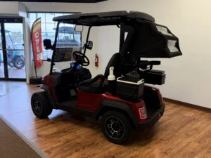 2026 ICON i20X Golfer Package Lithium Golf Cart for Sale (Inferno Red) (2)
