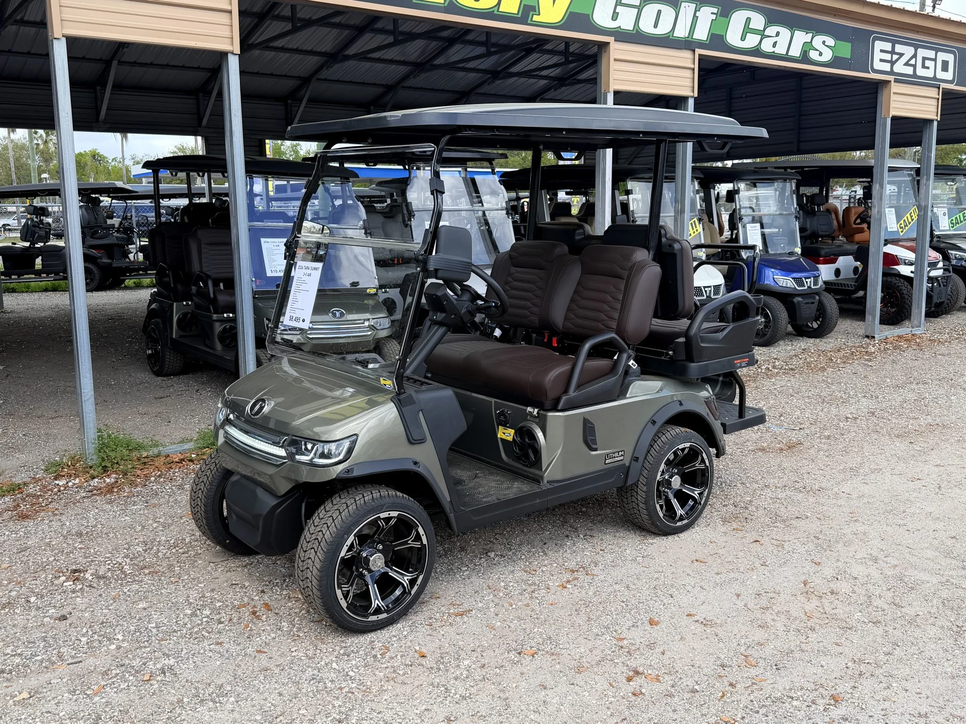 2026 Tara Summit Air 2+2 Lithium 105AH Golf Cart for Sale239 (1)