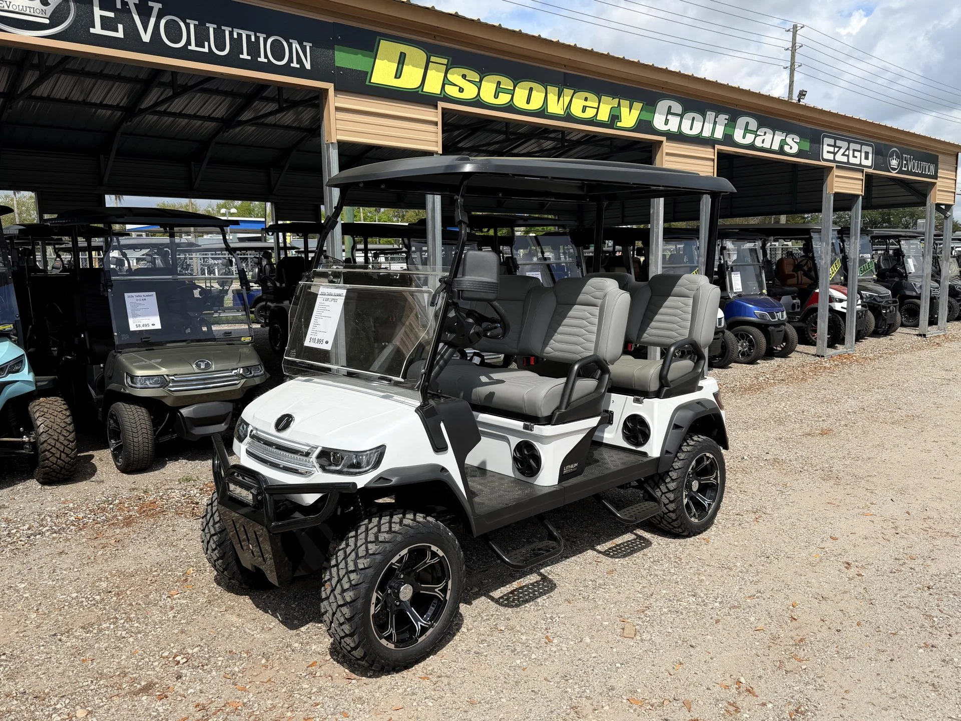2026 Tara Summit Air 4 Lifted Lithium 105AH Golf Cart for Sale238 (1)