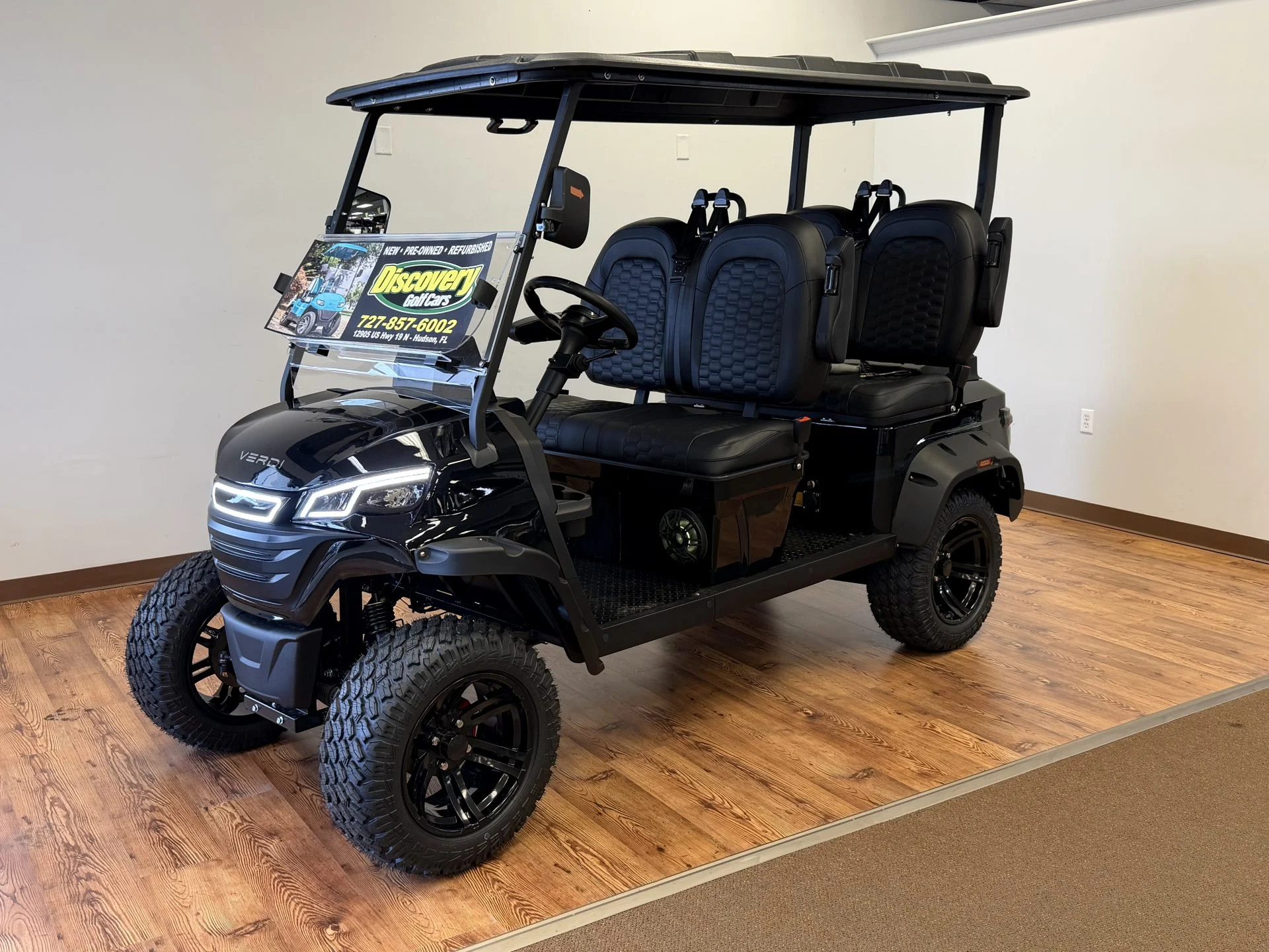 2026 Verdi Aspen F4 Golf Cart for Sale (Black) (1)