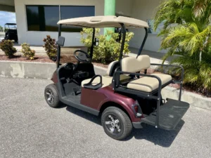 2019 E Z GO RXV Elite Lithium Burgundy Golf Cart for Sale326 (2)