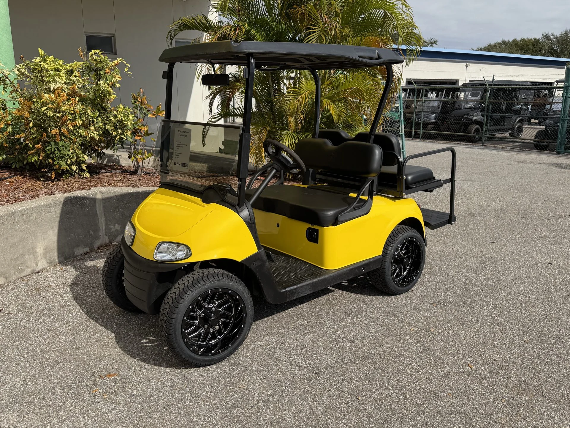2020 E Z GO RXV Elite Lithium Golf Cart for Sale (Yellow)708 (1)
