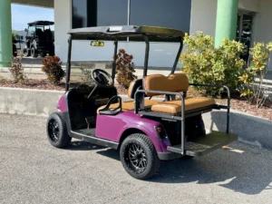 2020 E Z GO RXV Elite Lithium Plum Golf Cart for Sale (Plum Purple)310 (2)