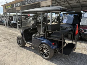 2021 E Z GO TXT Gas Golf Cart for Sale (Patriot Blue)307 (2)