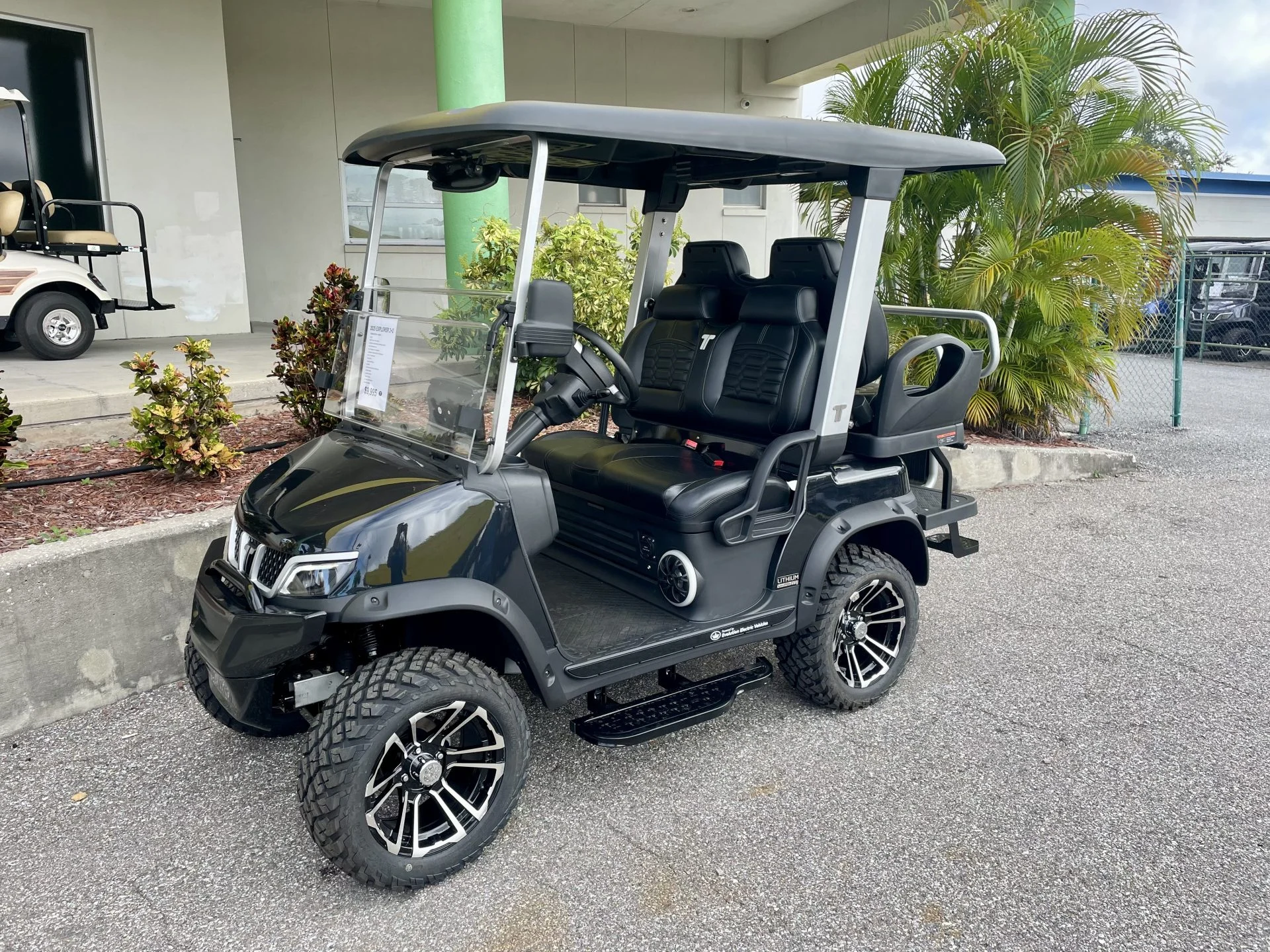 2026 Tara Explorer 2+2 Golf Cart for Sale Black 3120