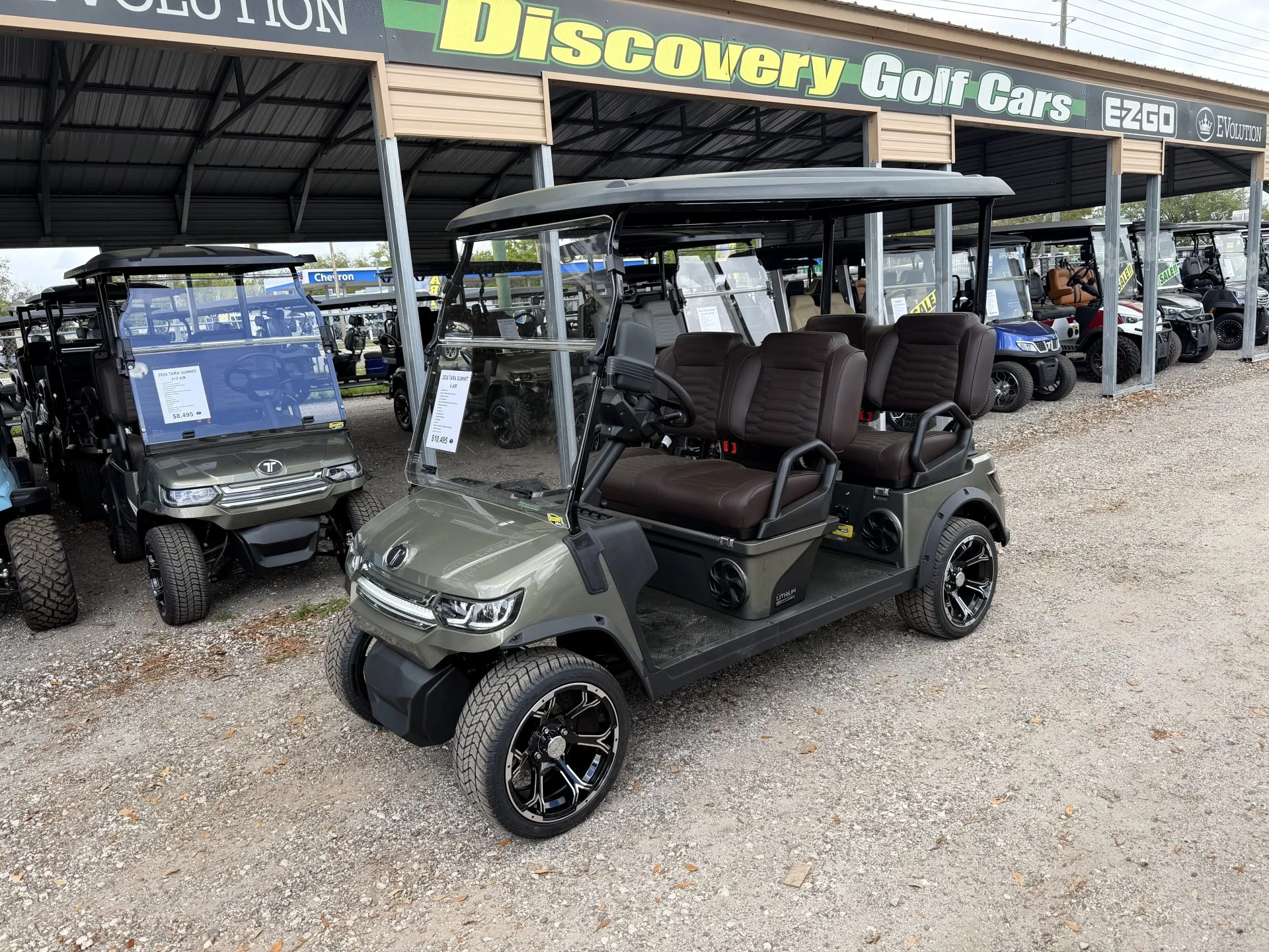2026 Tara Summit Air 4 Lithium 105AH Golf Cart for Sale (1)