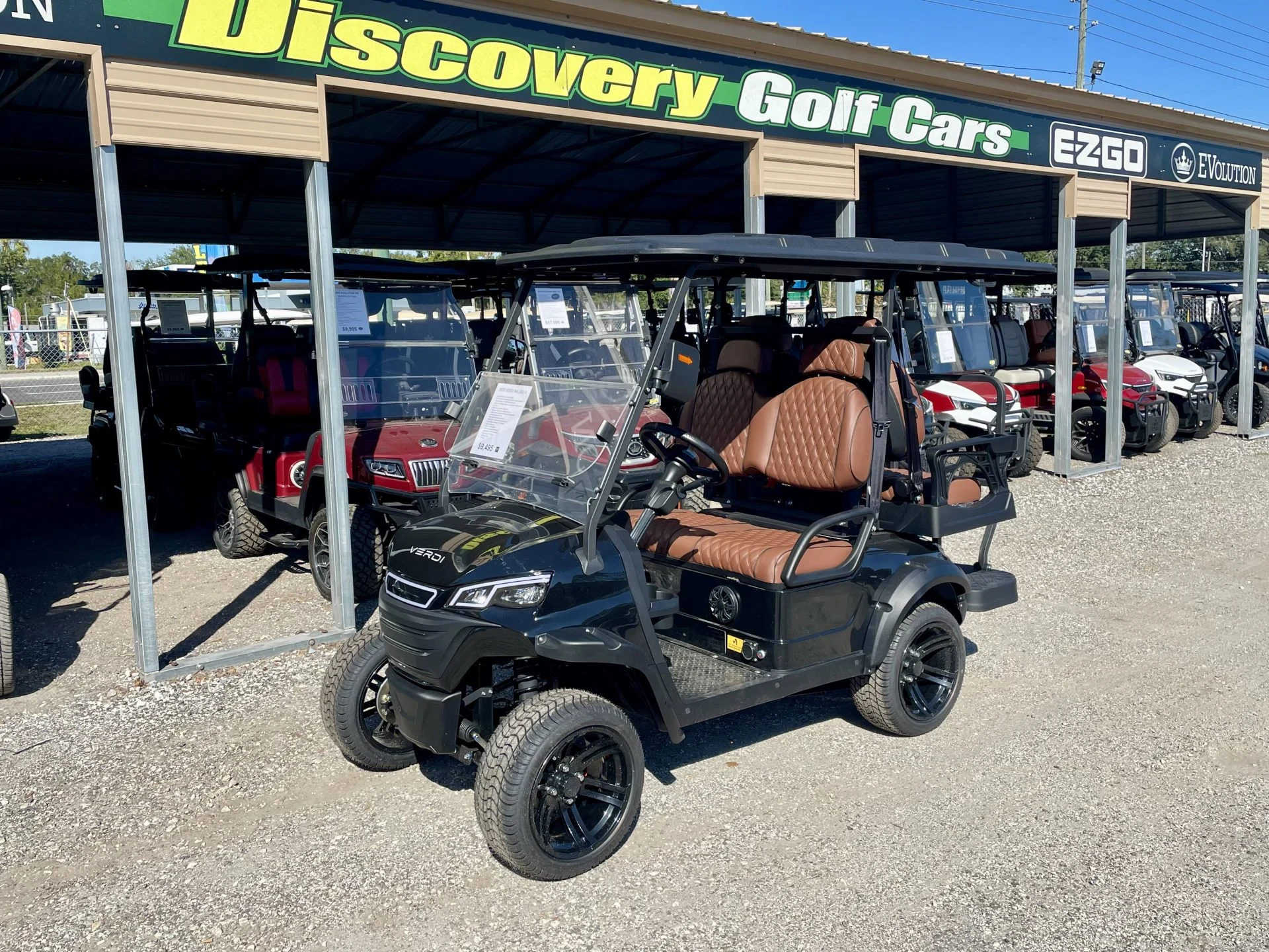 2026 Verdi Malibu S4 Golf Cart for Sale (Black)309 (1)